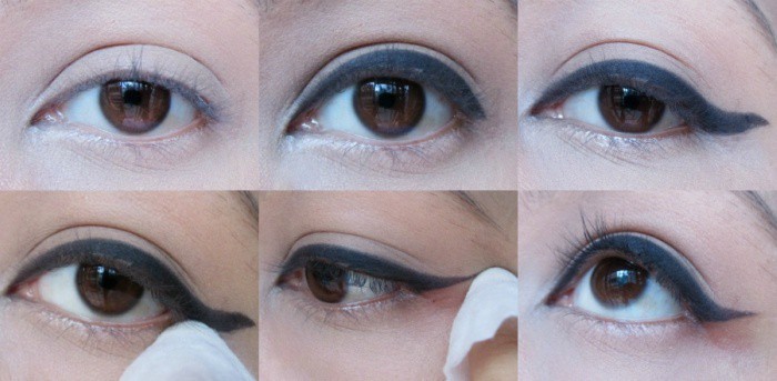 Dramatic Winged Eyeliner