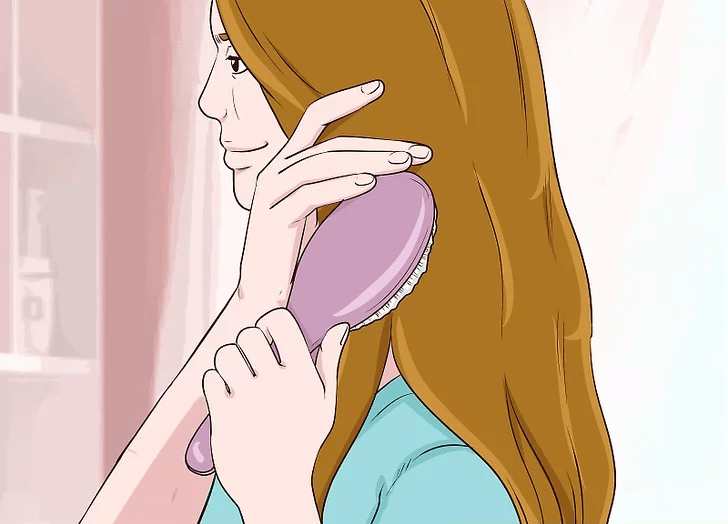 Aliia moore with long hair