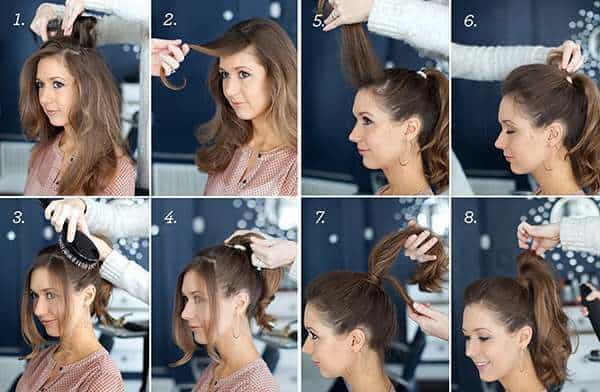 trick to get an attractive ponytail