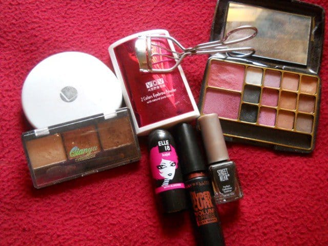 copper eye makeup tutorial products