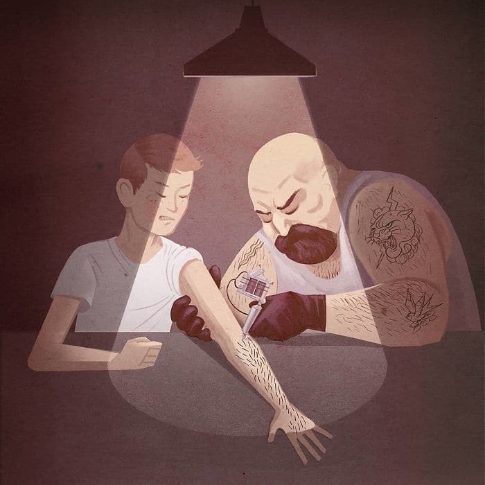 15 Illustrations On Dark Hypocrisy Of Our Society