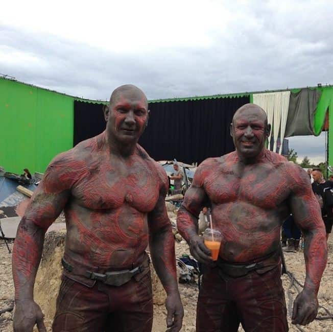 Photos Of Avengers With Their Stunt Doubles-Reality Check