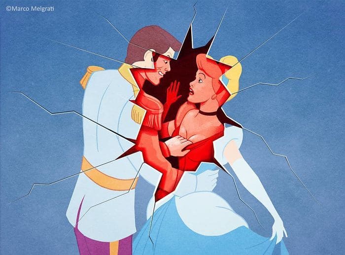 Illustrations On Dark Hypocrisy Of Our Society