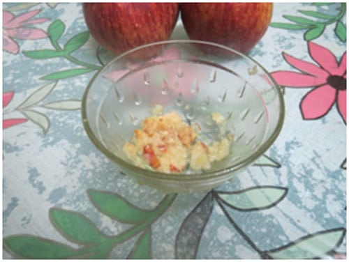 Apple Face Pack For Dry To Normal Skin grated apple pie recipe