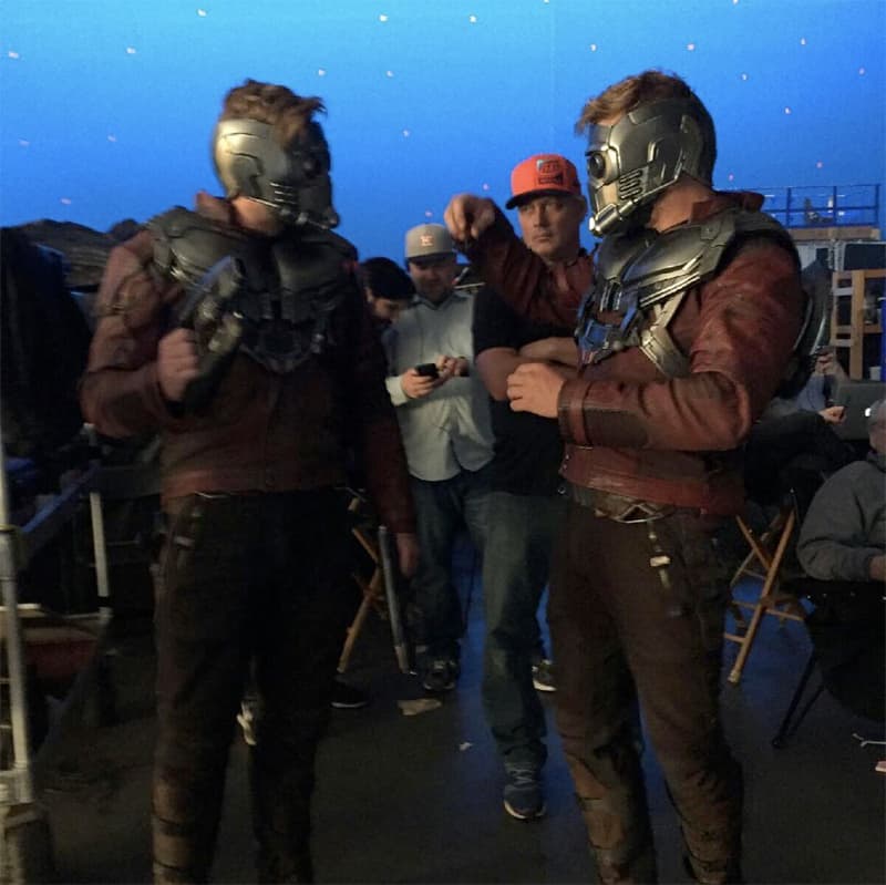 Photos Of Avengers With Their Stunt Doubles-Reality Check