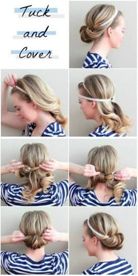 Simple and easy to do hairstyles
