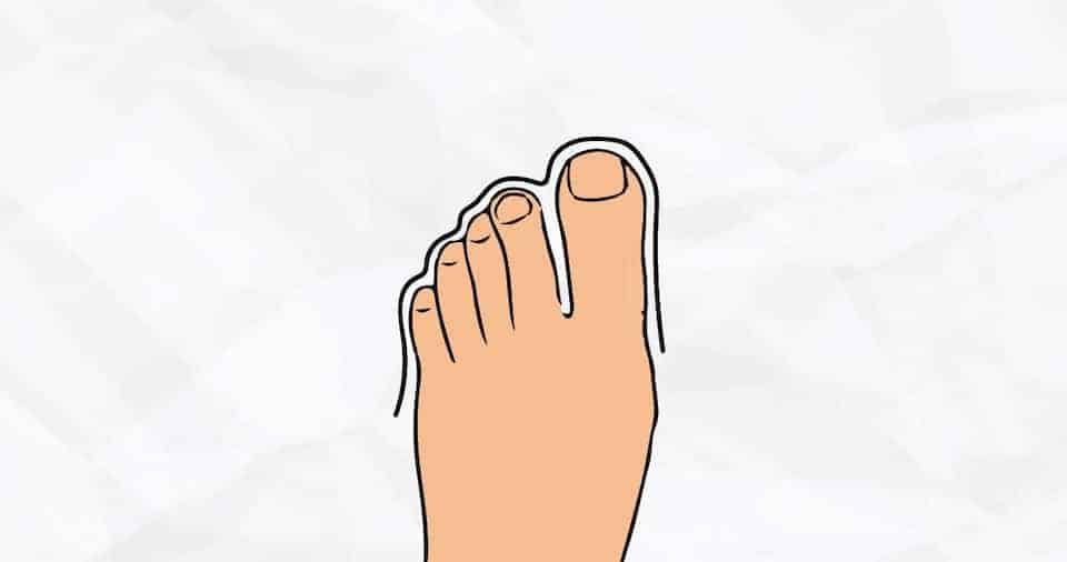 Shape of your toes can reveal anything about your personality