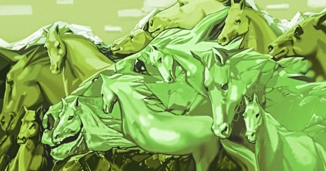 Find out the number of horses in the picture and know your personality