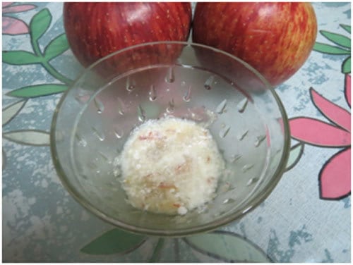 Apple Face Pack For Oily Skin smooth paste for oily skin