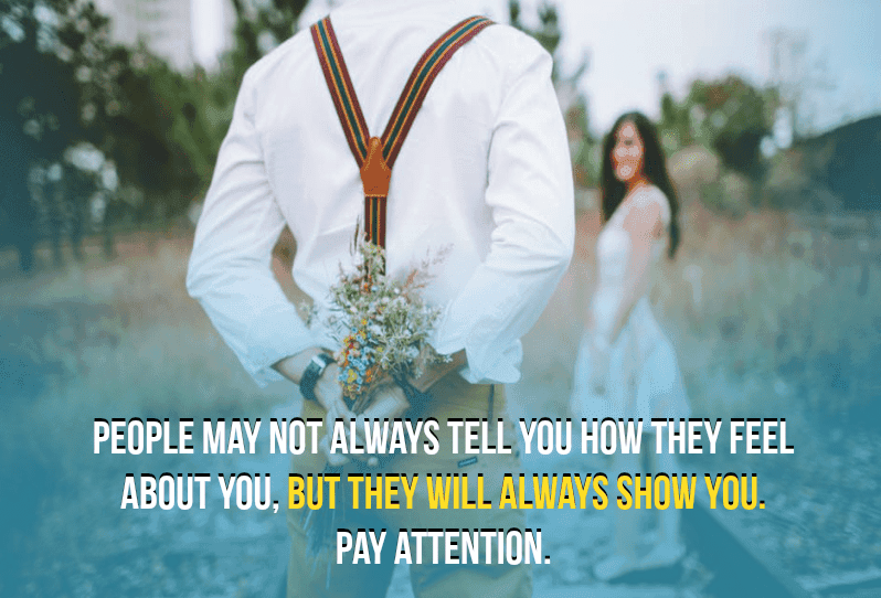 Actions Speak Louder Than Words, here's why.