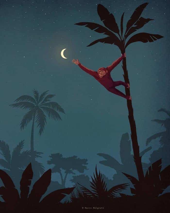 Illustrations On Dark Hypocrisy Of Our Society