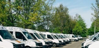 cars parked on parking lot during daytime