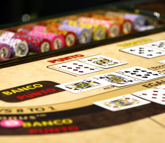 Things to Know About Online Baccarat white red and black game board