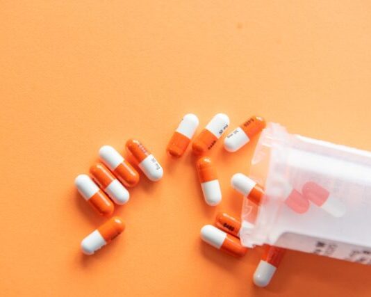 What is Medicine On-Demand orange and white medication pill