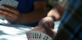 people playing cards
