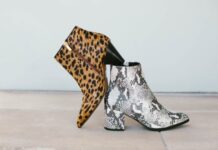 Best Travel Shoes For Women black and white leopard print umbrella
