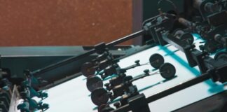 black and silver exercise equipment