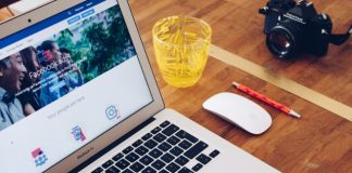 MacBook Air on table