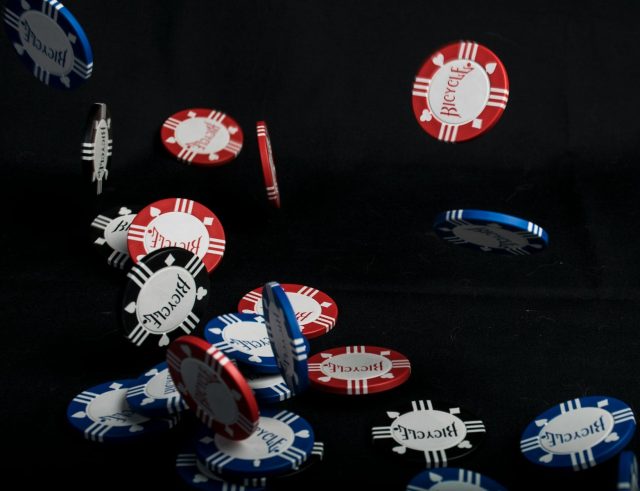 blue and red plastic toy car